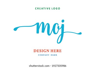 MOJ lettering logo is simple, easy to understand and authoritative