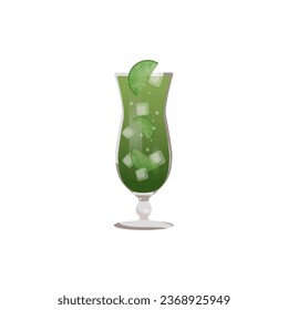 Mojito-Cocktail mit Eis. tonische Getränke