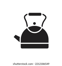Moka kettle Filled Icon Vector Illustration