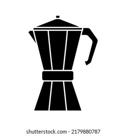 moka pot coffee color editable