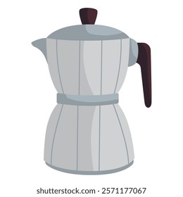 moka pot home item isolated