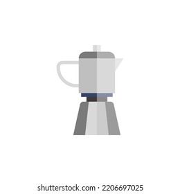 moka pot vector for website symbol icon presentation