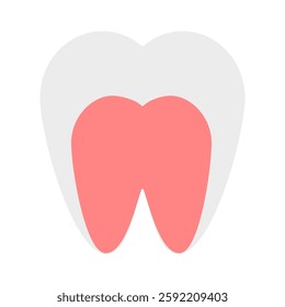 molar colorful flat style icon