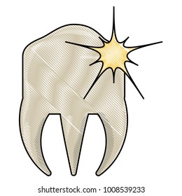 molar with pain icon