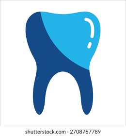 Molar Tooth Icon Element For Design