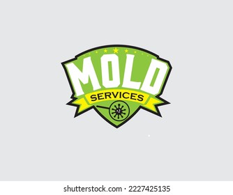 Mold Service, Firmenlogo Vektor.