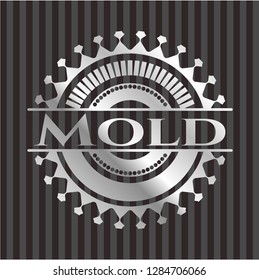 Mold silver emblem or badge