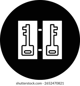 Form-Vektorsymbol. Kann für Druck-, Mobil- und Web-Anwendungen verwendet werden.