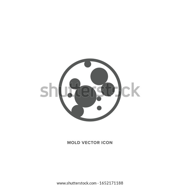 Mold vector icon.\
Illustrator EPS10.