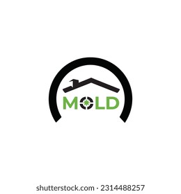 Mold Vector icon logo elements Black and green vector clipart