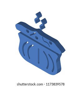 Molded isometric left top view 3D icon