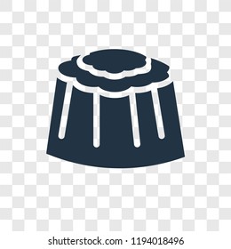 Molded vector icon isolated on transparent background, Molded transparency logo concept