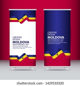 Moldova Independence Day Celebration Creative Design Illustration Vector Template