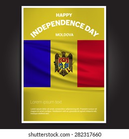 Moldova Independence Day poster