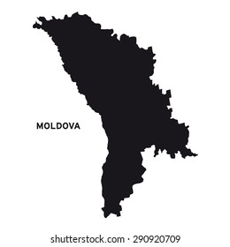 Moldova Map Vector