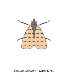 mole colored outline icon. One of the collection icons for websites, web design, mobile app