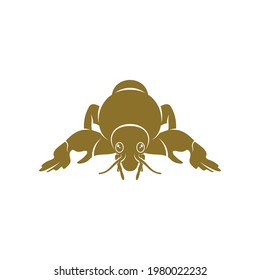 Mole Cricket design vector illustration, Creative Mole Cricket logo design concept template, symbols icons