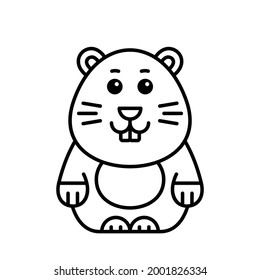Mole icon. Icon design. Template elements