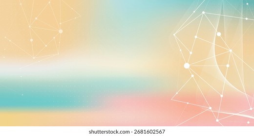 Molekulare abstrakte Struktur Hintergrund.
Wissenschaftliche Vektorgrafik mit Molekül
DNA. Medizinisches, wissenschaftliches und technologisches Konzept für Banner-Template oder Header