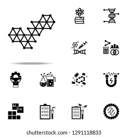 molecular, bond icon. Genetics and bioenginnering icons universal set for web and mobile