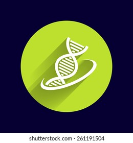 Molecular compound vector icon icon chemistry chemistry