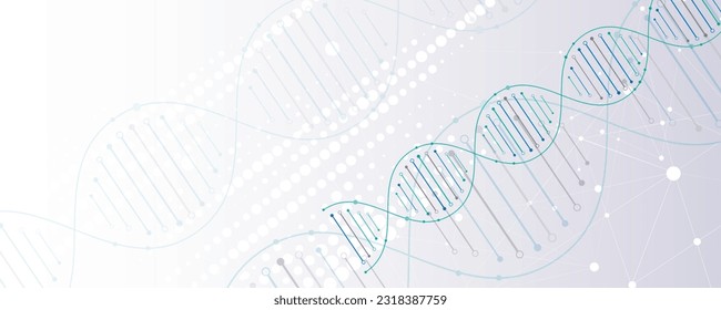 Concepto molecular Ciencia Tecnología Resumen Imagen de fondo