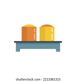 Molecular cuisine exclusive icon. Flat illustration of Molecular cuisine exclusive vector icon isolated on white background