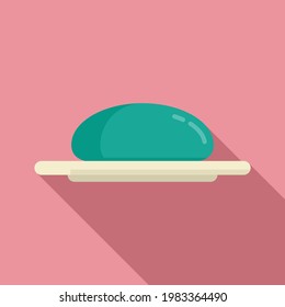 Molecular cuisine foam icon. Flat illustration of Molecular cuisine foam vector icon for web design