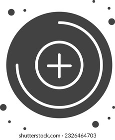 Molecular Electronics Icon image. Suitable for mobile application.