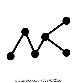 Icono de elemento molecular, diseño de símbolo de ilustración vectorial