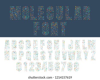 Molecular font vector