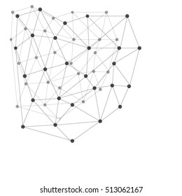 Molecular Geometry white background for your design and communication, vector graphics.