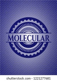 Molecular jean background