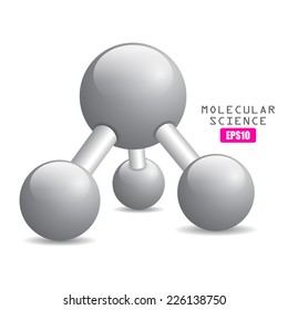 Molecular science icon