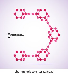 Molecular Structure Stock Vector (Royalty Free) 188196230 | Shutterstock