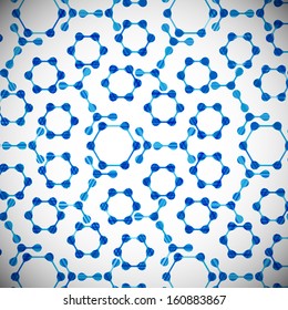 molecular structure, abstract background