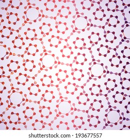 molecular structure, abstract background
