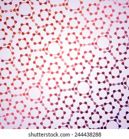 molecular structure, abstract background