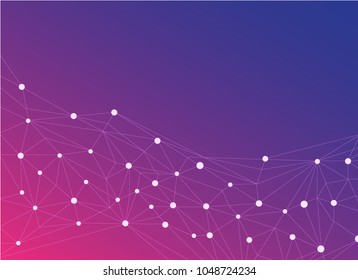 Molecular structure background