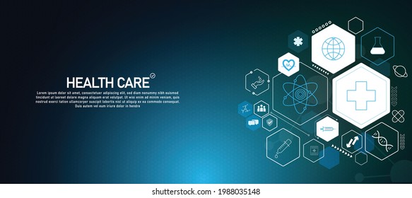 Molecular structure background Abstract background with scientific molecular DNA Medical concept science and technology vector illustration