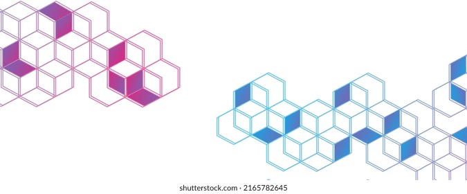 Molecular structure. Biotechnology presentation template vector background	