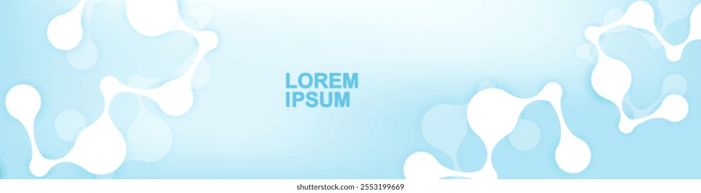 Estructura molecular ADN, átomo, neuronas. Concepto de Ciencia para su diseño. Líneas conectadas con puntos. Medicina, tecnología, química, ciencia de fondo. Ilustración vectorial