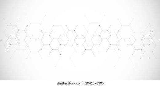 Molecular structure and genetic engineering, science, innovation technology, healthcare, and medicine design