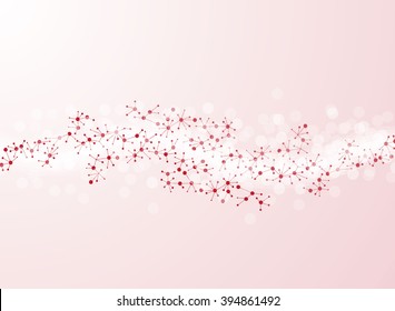  molecular structure medical background Illustrations