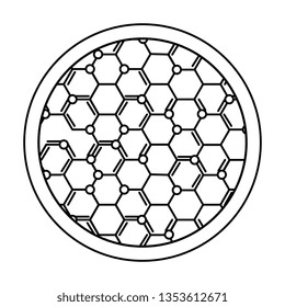 molecular structure science icon