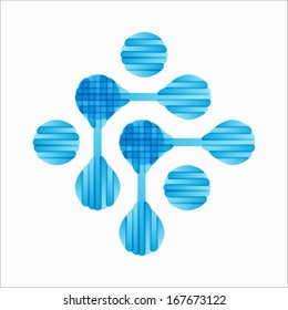 molecular structure, symbol
