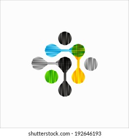 molecular structure, symbol