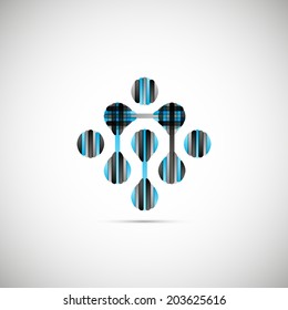 molecular structure, symbol