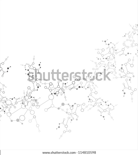 Molecular Structures Stock Vector (Royalty Free) 114810598 | Shutterstock