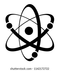 molecule or atom Icon vector